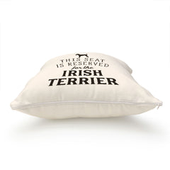 Reserved for the Irish Terrier Cushion