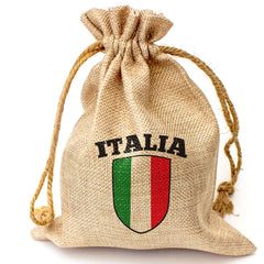 Italy Flag - Toasted Coconut Bowl Candle – Soy Wax - Gift Present