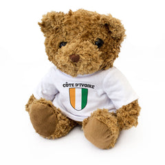 Côte d'Ivoire Flag - Teddy Bear - Gift Present