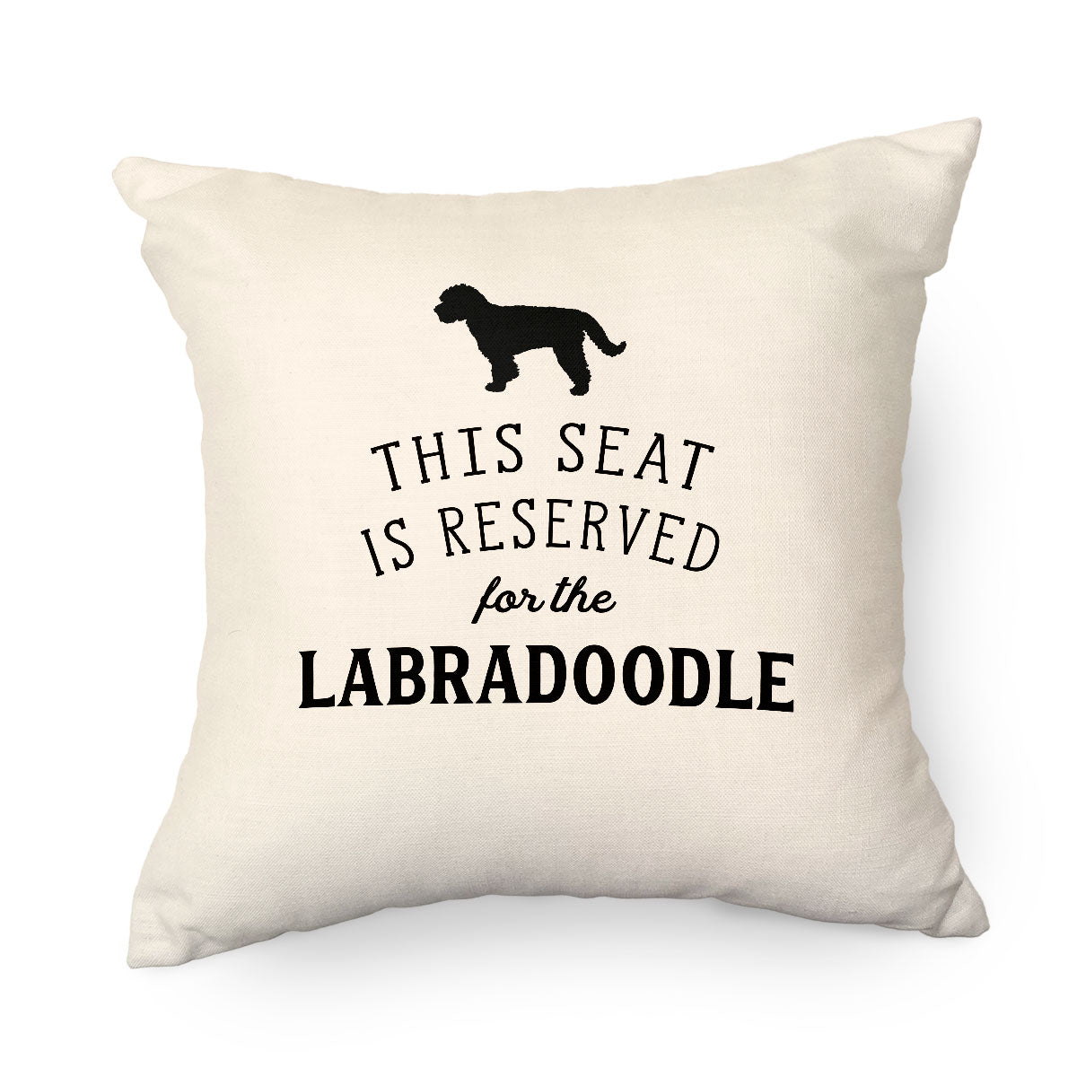 Reserved for the Labradoodle Cushion