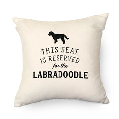 Reserved for the Labradoodle Cushion