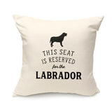 Reserved for the Labrador Cushion