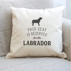 Reserved for the Labrador Cushion