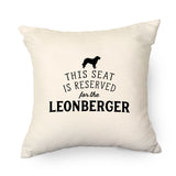 Reserved for the Leonberger Cushion