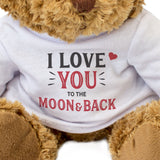 I Love You To The Moon And Back Teddy Bear Gift