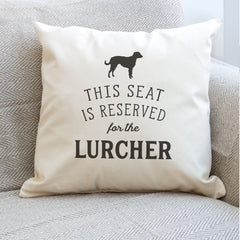 Reserved for the Lurcher Cushion