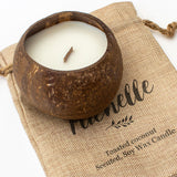 MICHELLE - Toasted Coconut Bowl Candle – Soy Wax - Gift Present