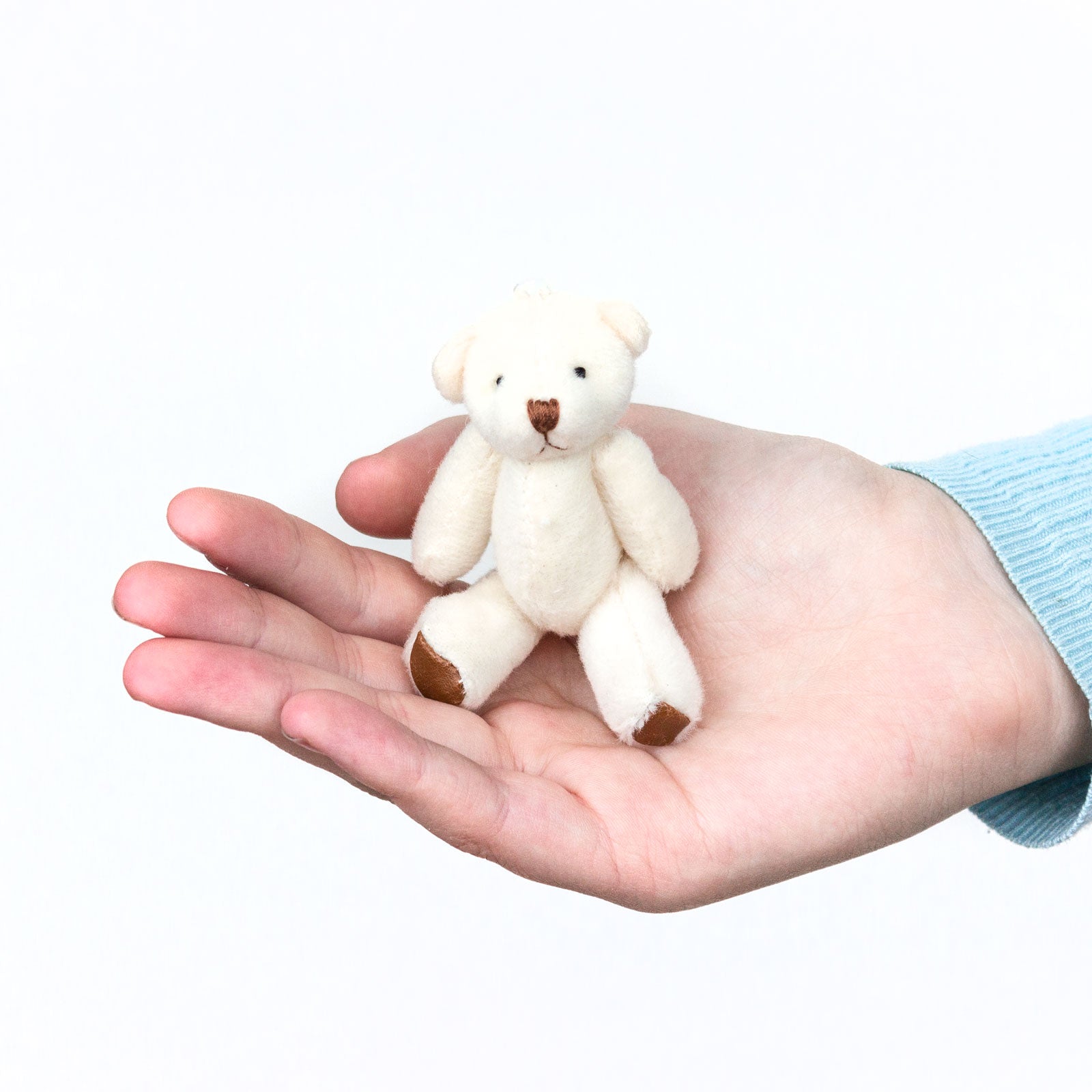 Small WHITE Teddy Bears X 40 - Cute Soft Adorable