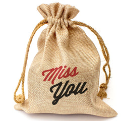 MISS YOU - Toasted Coconut Bowl Candle – Soy Wax - Gift Present