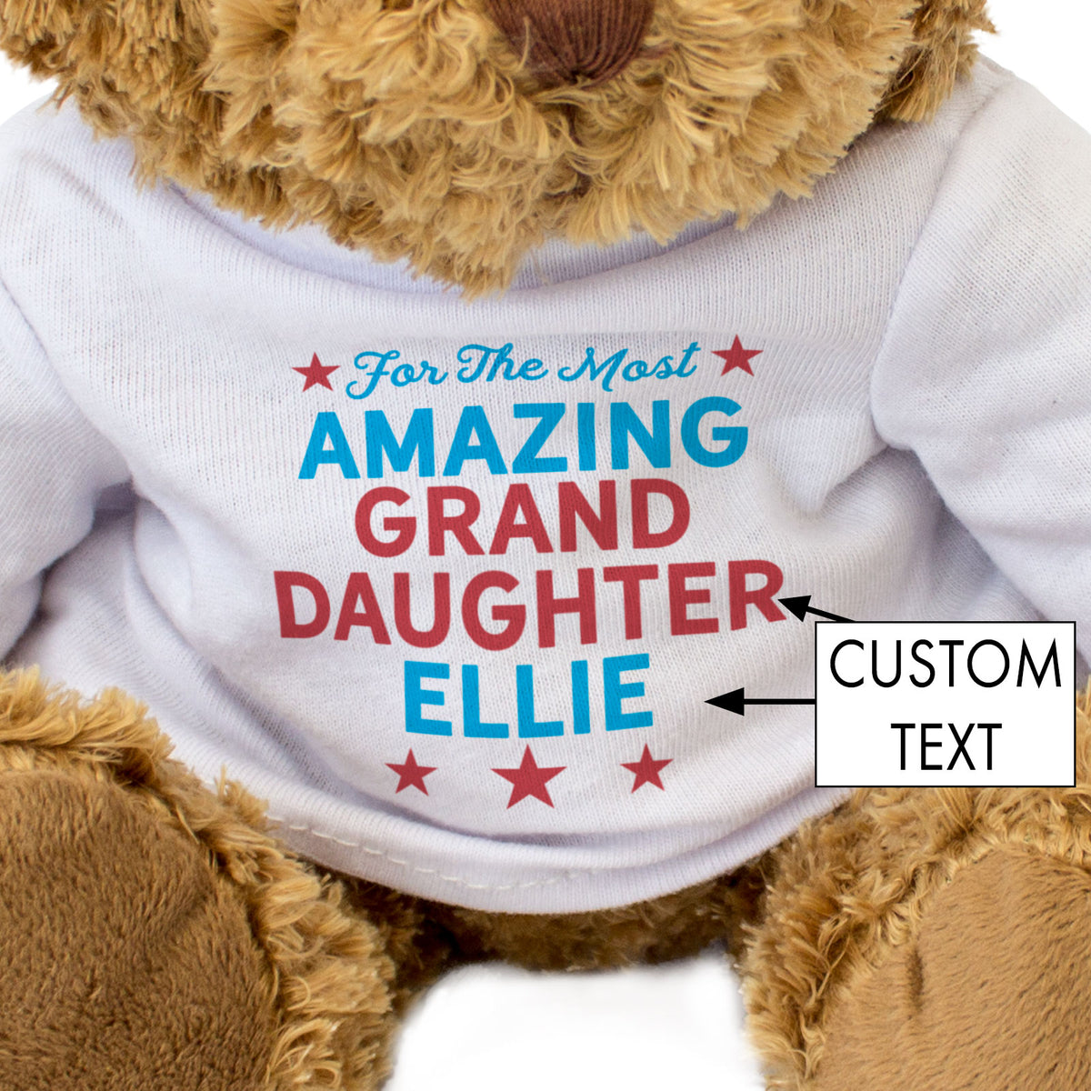 For The Most Amazing ....Personalised Bear