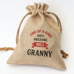 No.1 GRANNY - Toasted Coconut Bowl Candle – Soy Wax - Gift Present