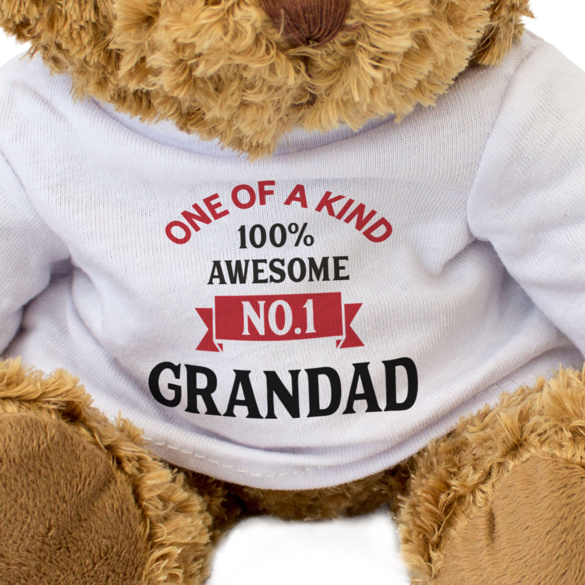 NUMBER ONE GRANDAD - Teddy Bear - No.1