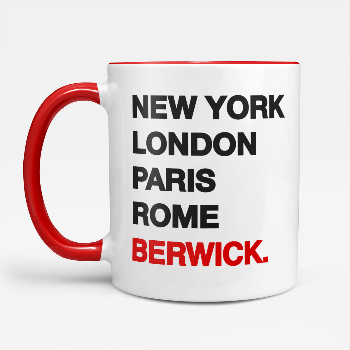 BERWICK New York London Rome Paris - Mug