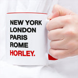 HORLEY New York London Rome Paris - Mug