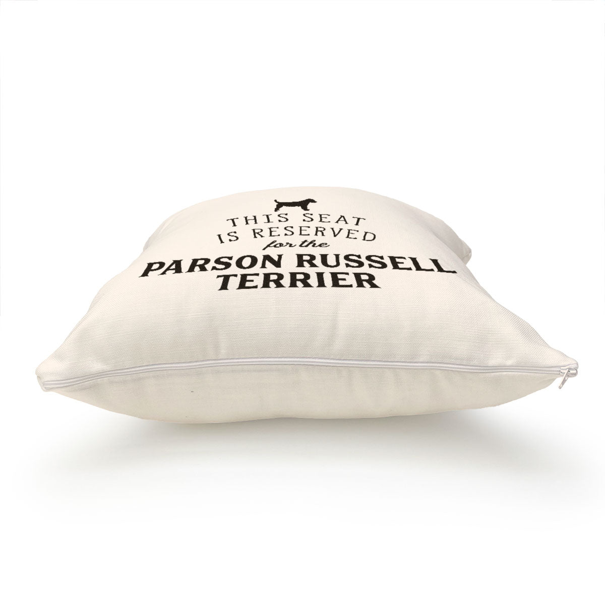 Reserved for the Parson Russell Terrier Cushion