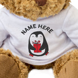 Teddy Bear Personalised Name - Penguin Design