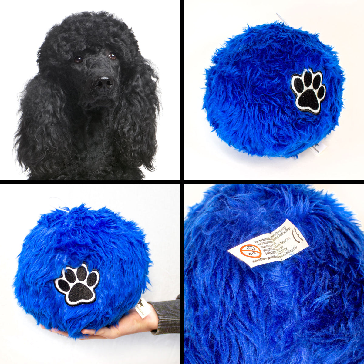 Soft Fluffy Ball For Poodle Dogs - Large Size