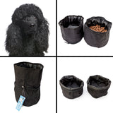 POODLE - Double Portable Travel Dog Bowl - Food And Water