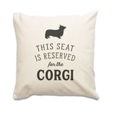 Reserved for the Corgi Cushion Cover