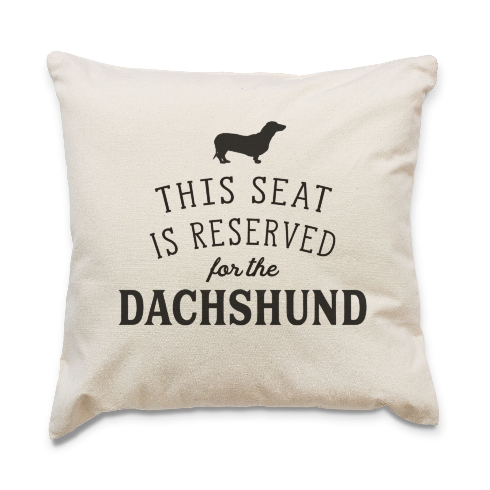 Reserved for the Dachshund Cushion Cover