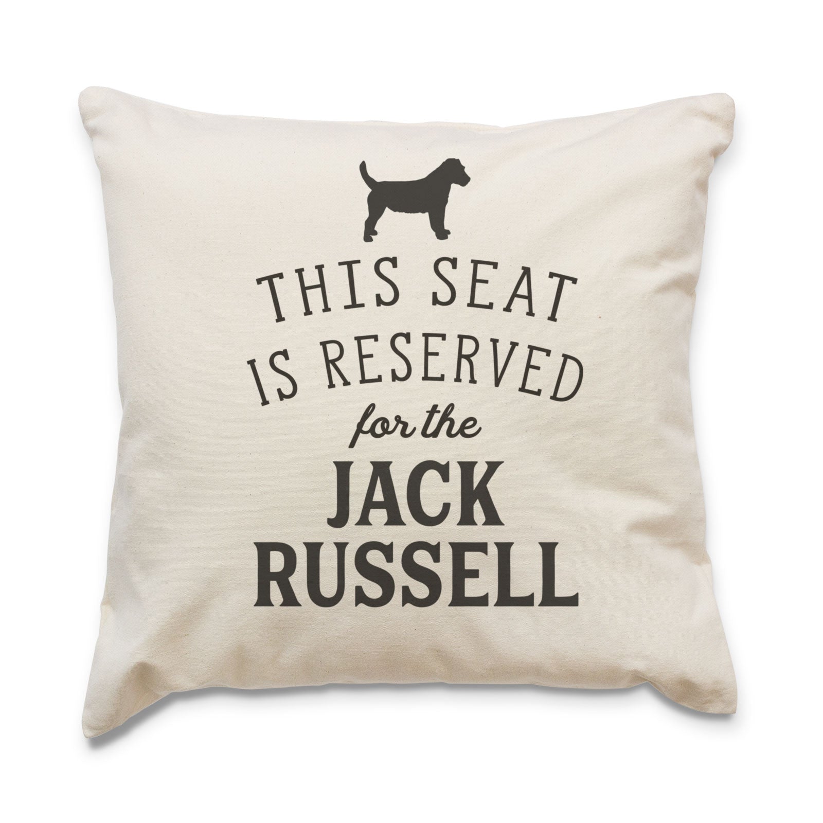 Reserved for the Jack Russell Cushion Cover