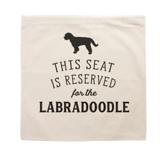 Reserved for the Labradoodle Cushion Cover