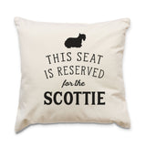 Reserved for the Scottie Cushion Cover