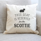 Reserved for the Scottie Cushion Cover
