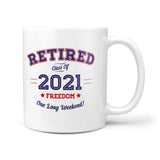 Retired 2021 - Mug