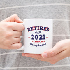 Retired 2021 - Mug