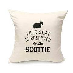 Reserved for the Scottie Cushion