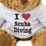 I Love Scuba Diving - Teddy Bear