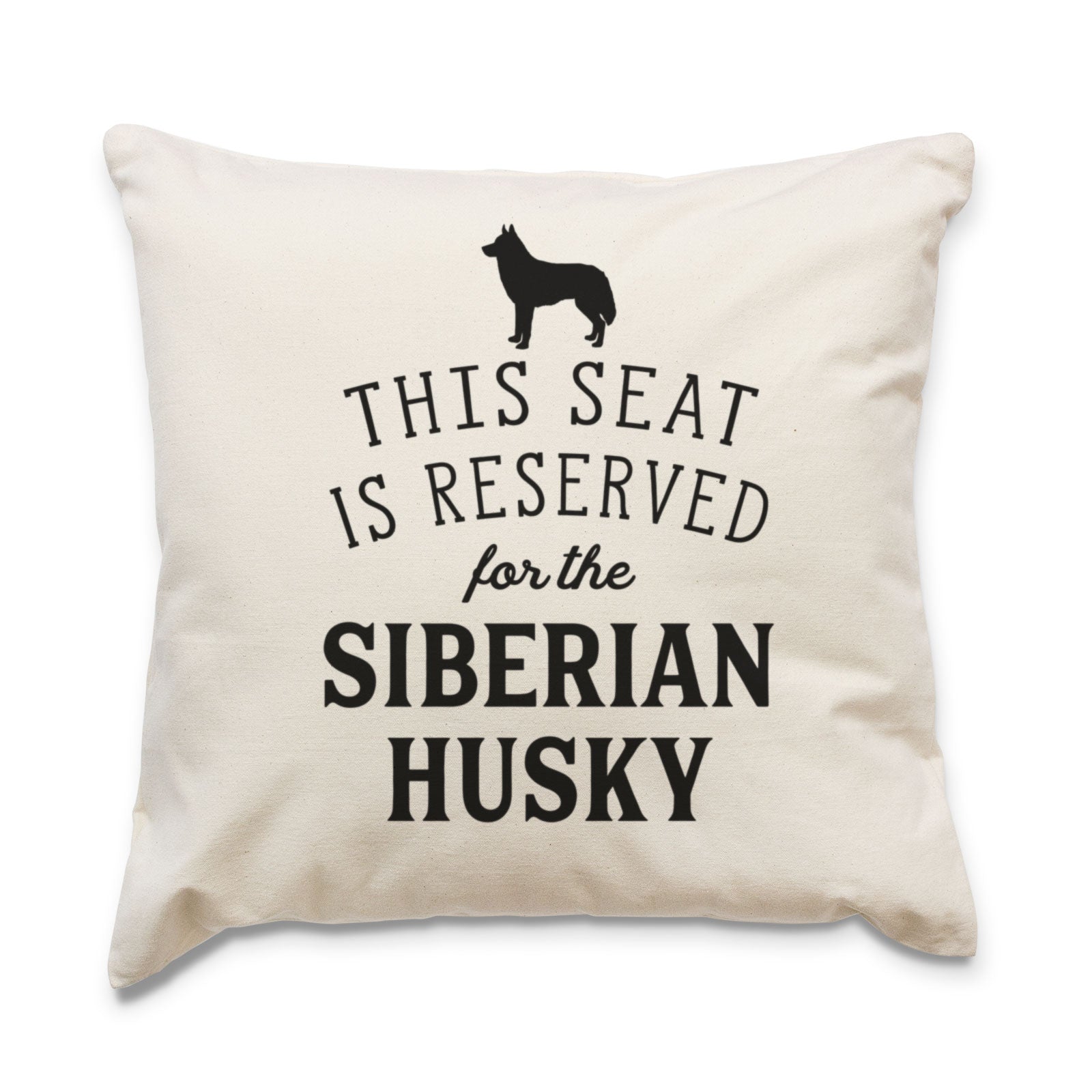 Reserved for the Siberian Husky Cushion Cover