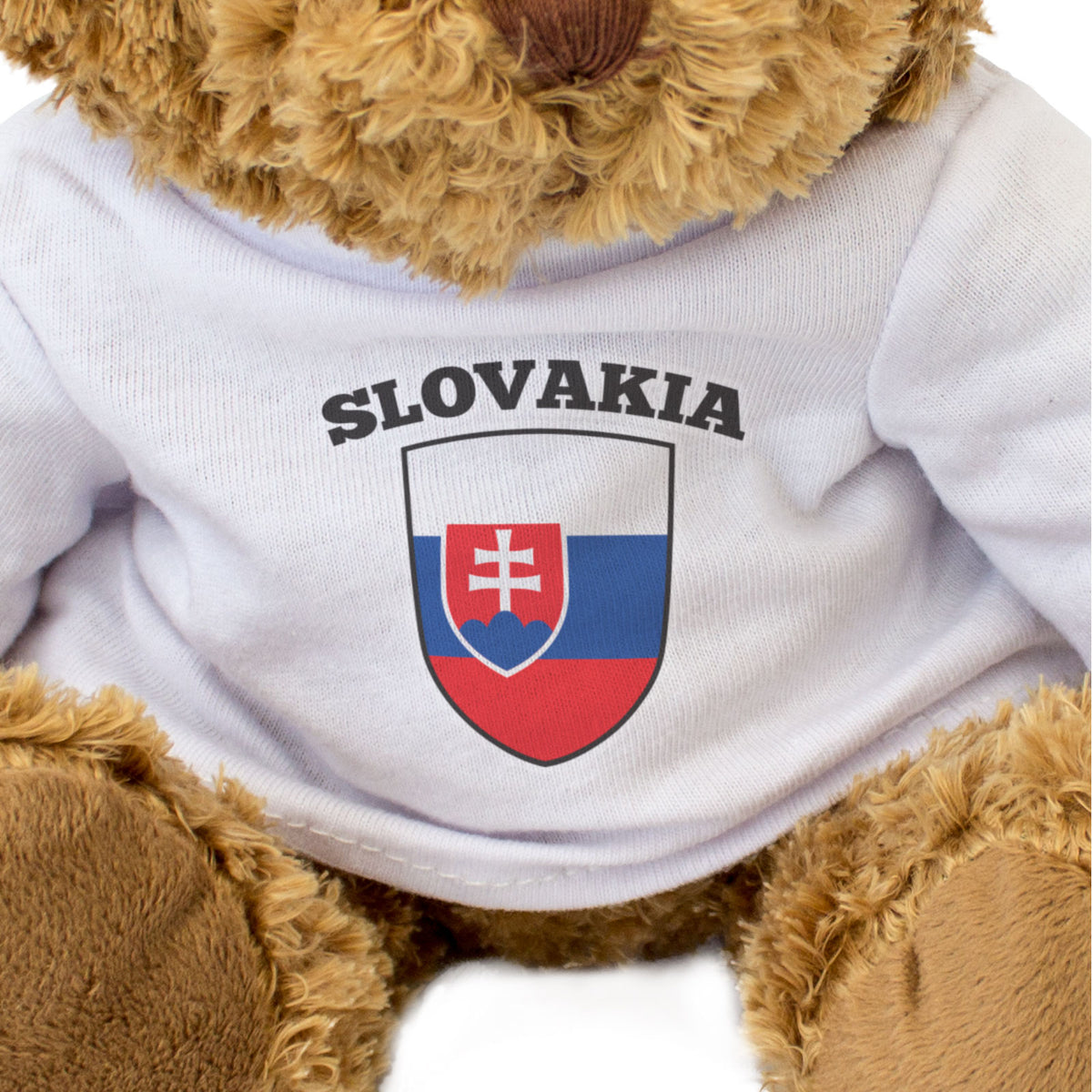 Slovakia Flag - Teddy Bear - Gift Present