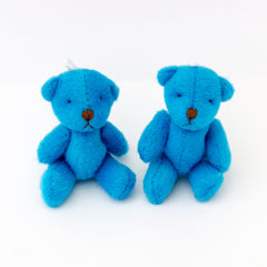 Small BLUE Teddy Bears X 30 - Cute Soft Adorable