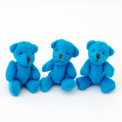 Small BLUE Teddy Bears X 30 - Cute Soft Adorable