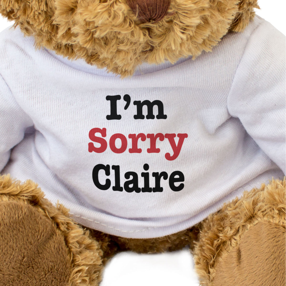 I'm Sorry Claire - Teddy Bear
