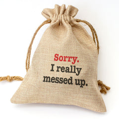 SORRY I REALLY MESSED UP - Toasted Coconut Bowl Candle – Soy Wax - Gift Present