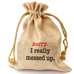 SORRY I REALLY MESSED UP - Toasted Coconut Bowl Candle – Soy Wax - Gift Present