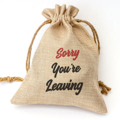 SORRY YOU'RE LEAVING - Toasted Coconut Bowl Candle – Soy Wax - Gift Present