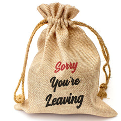 SORRY YOU'RE LEAVING - Toasted Coconut Bowl Candle – Soy Wax - Gift Present