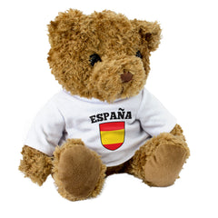 España Flag - Teddy Bear - Gift Present