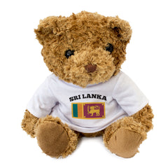 Sri Lanka Flag - Teddy Bear - Gift Present