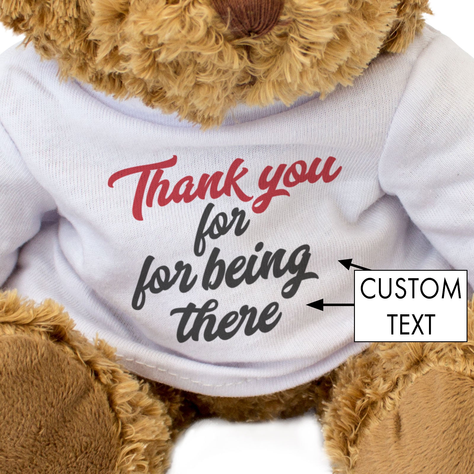 Thank You Personalised Bear Appreciation Gift