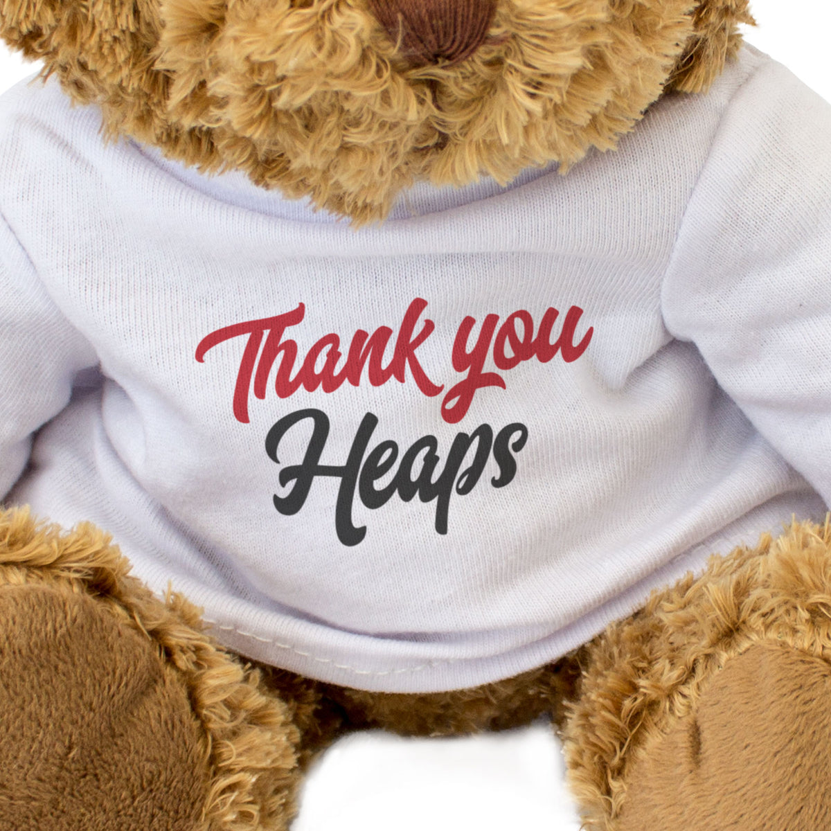 Thank You Heaps Teddy Bear Appreciation Gift