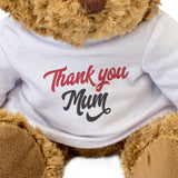 Thank You Mum Teddy Bear Appreciation Gift
