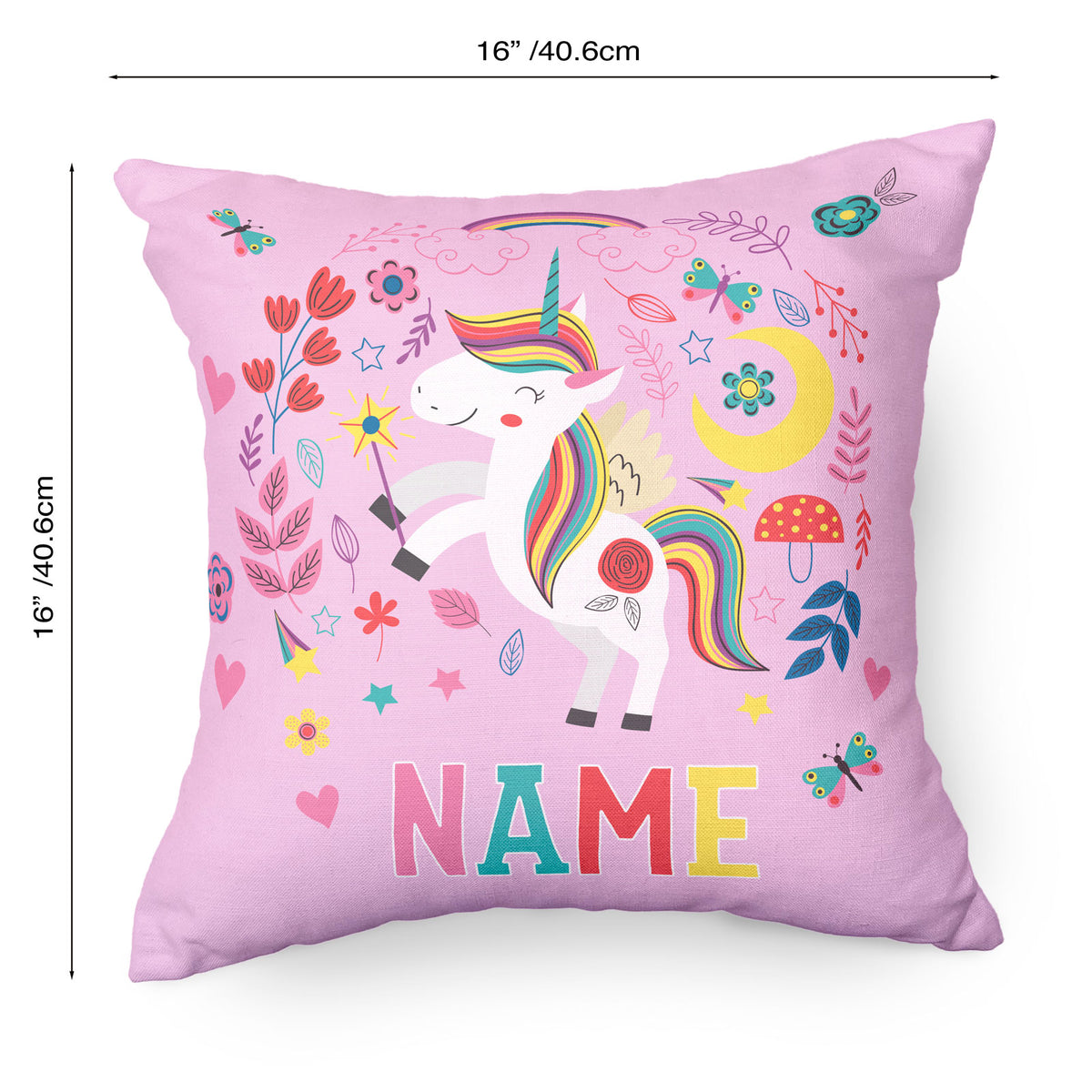 Personalised Unicorn Cushion For Kids