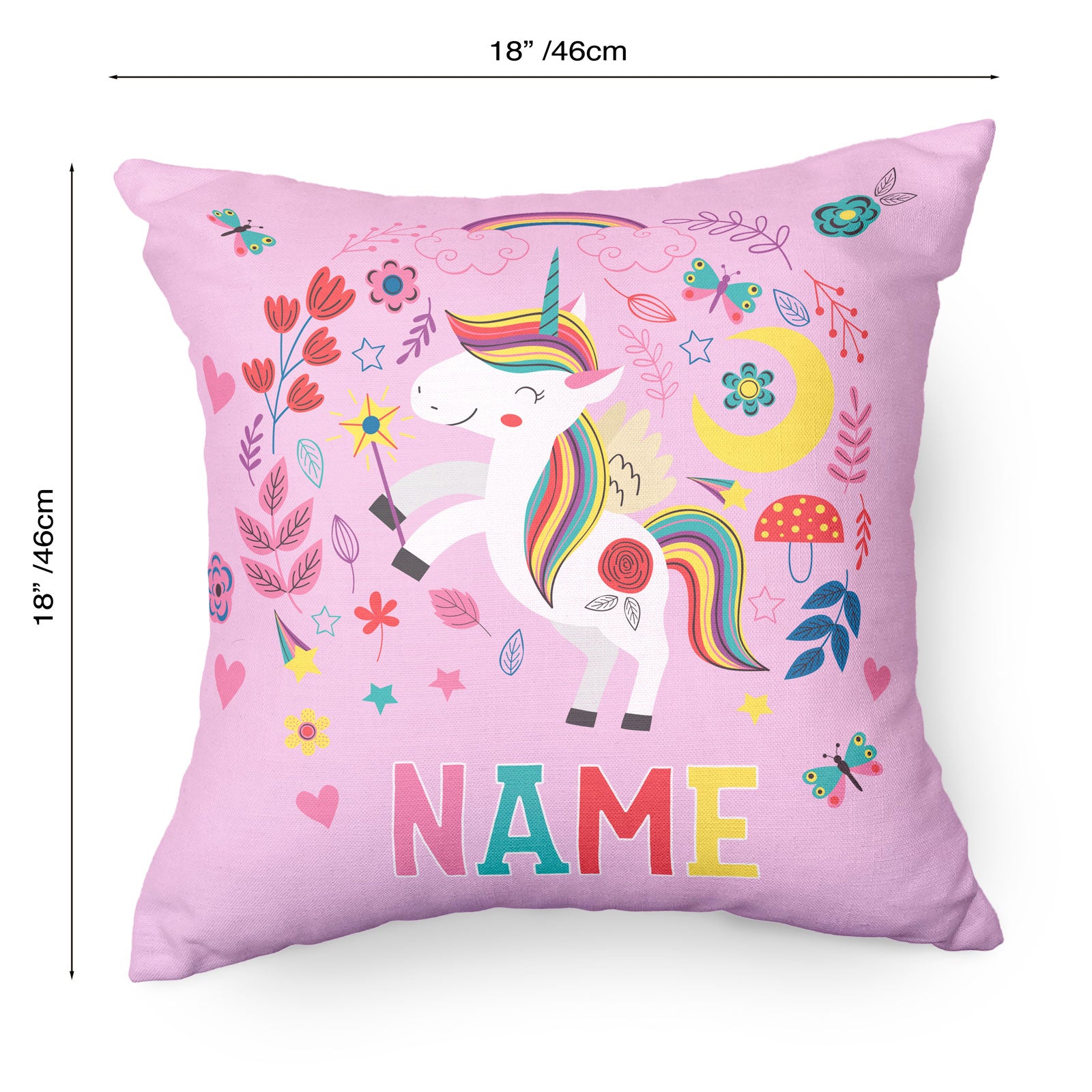 Personalised Unicorn Cushion For Kids