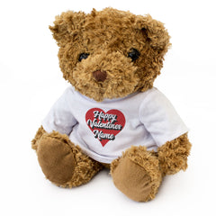 Personalised Happy Valentines Teddy Bear
