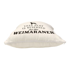 Reserved for the Weimaraner Cushion